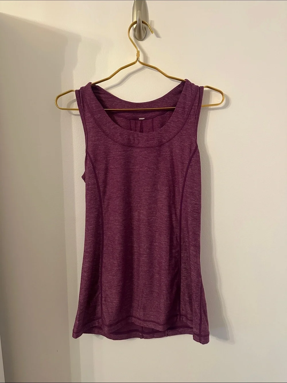 lululemon athletica Plum Purple Scoop Neck Tank